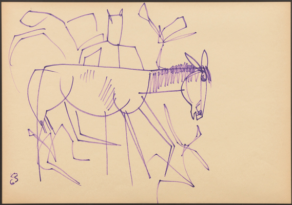 Зверев Анатолий Тимофеевич. Лошадка